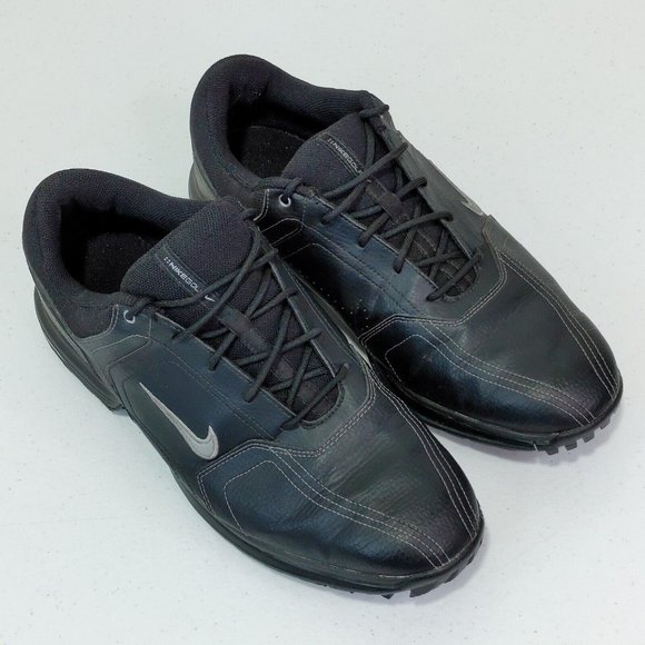 Nike Hertiage Men’s Black Golf Shoes 336040-001 Size 9.5